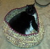 crochet pet bed with tina